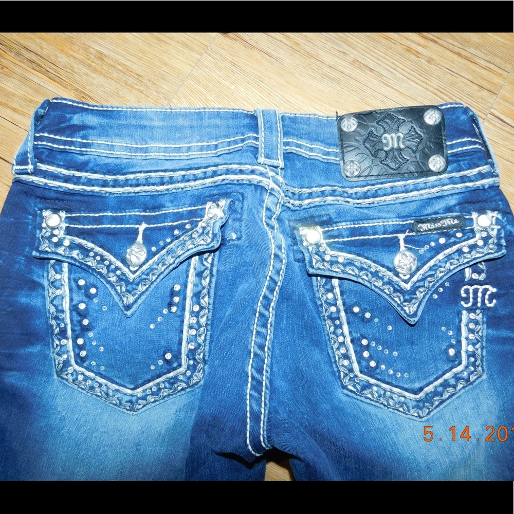 Studded Miss Me skinny jeans